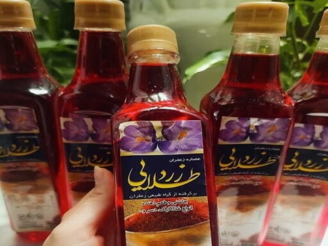 خرید و قیمت عصاره زعفران زرد طلایی + فروش عمده